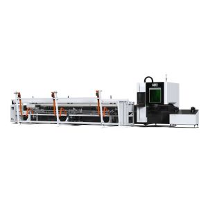Automatic Loading System Pipe Laser Cutting Machine 6000W 6m High Precision