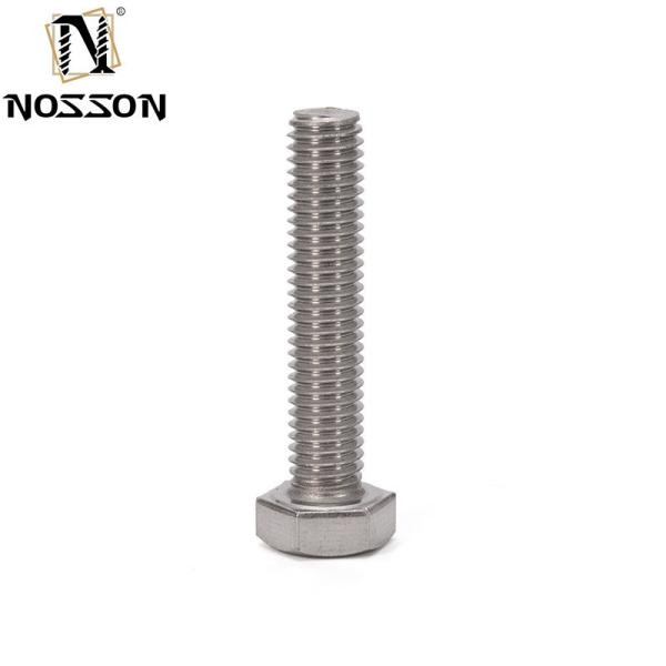 ZINC PLATED Stainless Steel Hex Bolt and Nuts Washer 304 316 for High Tensile Strength in Industrial Applications