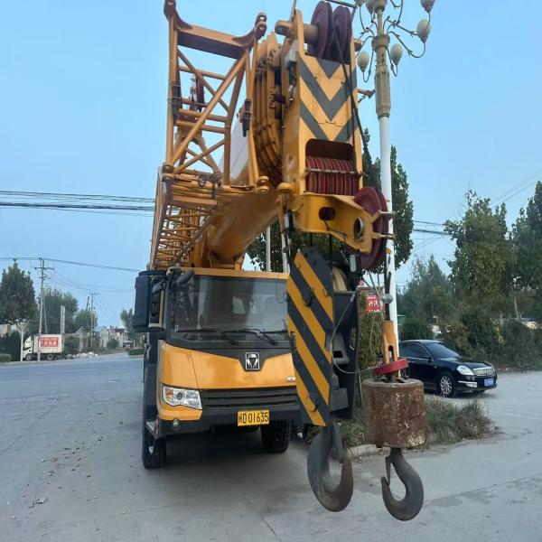 XCMG XCT80L5 Used Crane Trucks Second Hand Heavy Equipment 80T