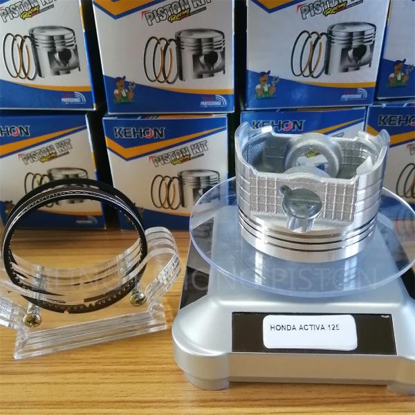 ACTIVA 125 Replacing India Piston Rings PR DIA 52.4x0.8x0.8x1.5mm Silver