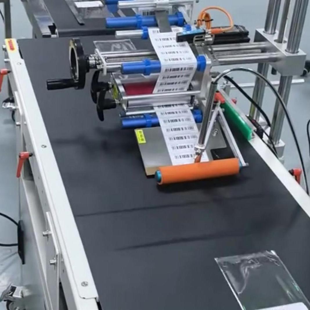 High Speed Automatic Print Apply Labeling System With ERP / MES Integration