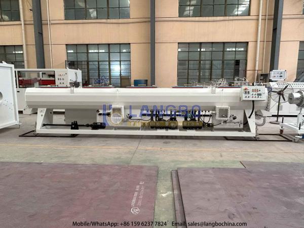 PVC Single Wall Corrugated Plastic Pipe Extruder Production Machine