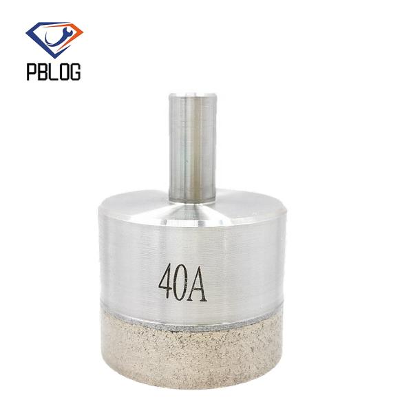 Fabrication d'une scie à fente droite à fente en verre diamanté