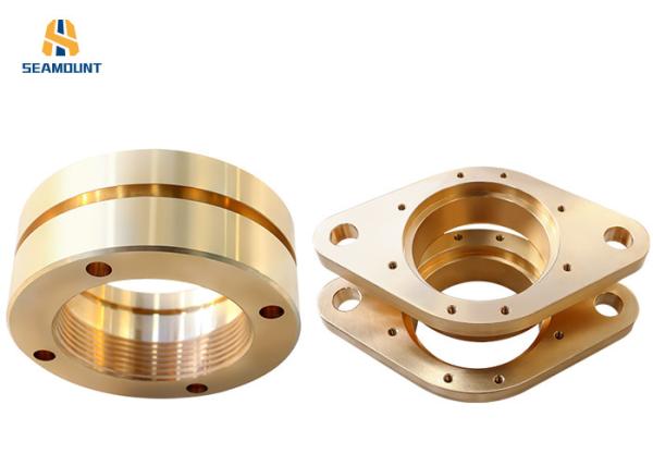 Mining Machinery Parts Copper Bearing Bronze Sleeve Bushings Anti Abrasion