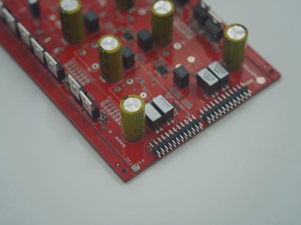 1.57mm 4 camadas PCBA rígido placa de circuito impresso Mascara de solda vermelha