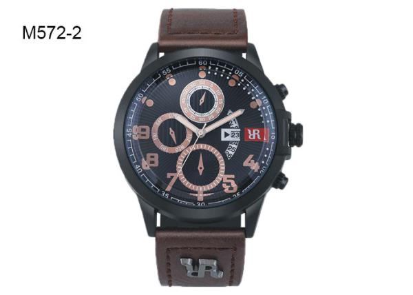 Military Men's Quartz Watch Fashion Fashion Sport Chronograph Date Wristwatch M572