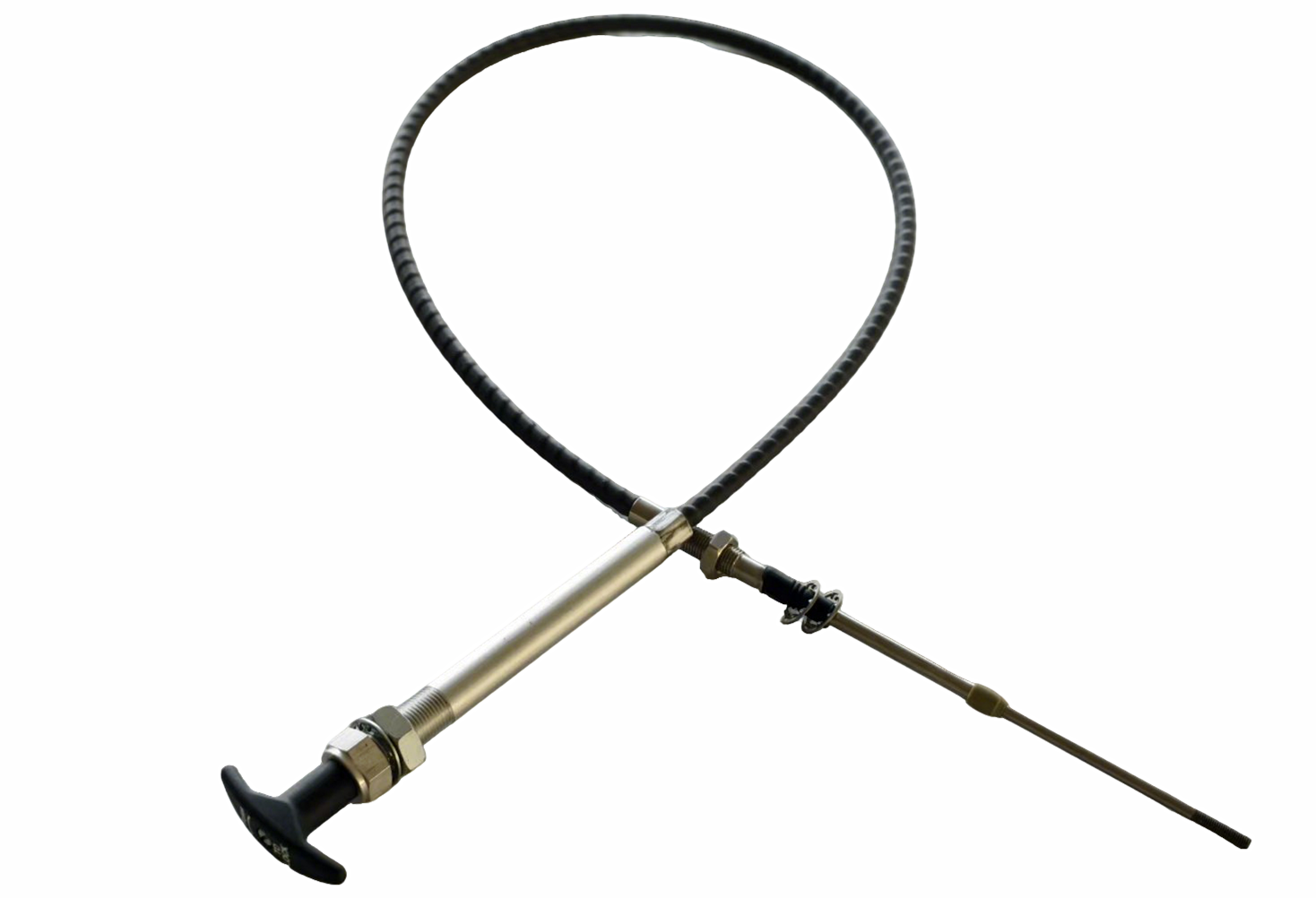 Twist Lock Push Pull Control Cable with Precision Locking and Bidirectional Push-Pull Linear Control for Extreme Temperature Resistance