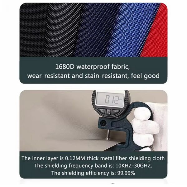 Waterproof Faraday Bag for Xiaomi Compatible Blocking Mobile Signals and GPS RFID