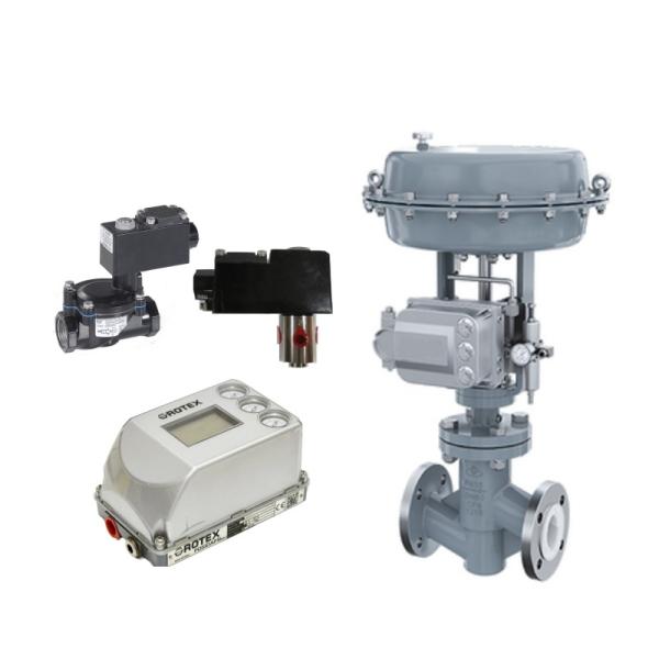 Valva de solenoide de aire de alta precisión a prueba de explosión Rotex RTX-5 RTX-6 RTX-7 posicionador inteligente inteligente con HART