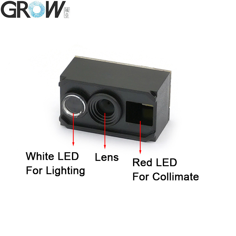 GROW GM77-S 640*480CMOS DC3.3V USB UART Интерфейс 1D 2D штрих-код Qr-код Сканерный модуль Читатель паспортного кода Читаемый Arduino