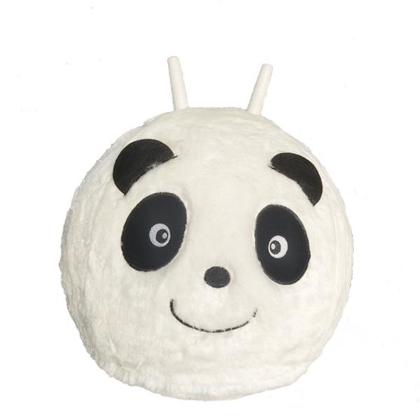 Brinquedo de pelúcia montado em uma bola de animais saltando bola de salto com alças PVC inflável de diâmetro 20
