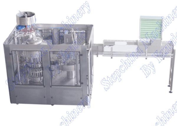 5000B / H 500ml Industrial Bottle Filling Machine 1.5KW Power Touch Screen Operation