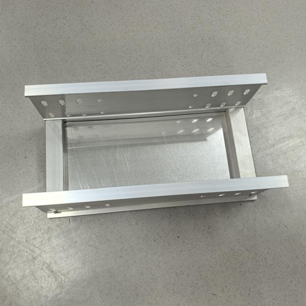 50mm-150mm Height Aluminum Cable Tray Safety Medium Duty For Wire Protection System