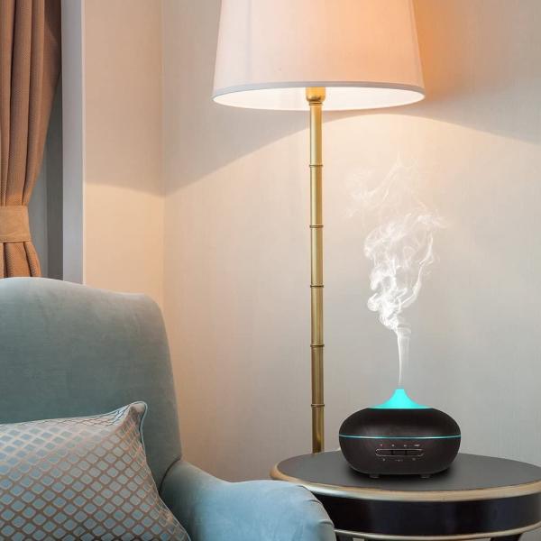 300ML Smart Motion Detect Aroma Diffuser Cool Mist Aromatherapy Humidifier