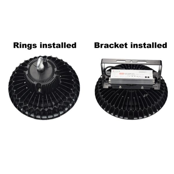 UL ETL Listed UFO LED High Bay Light , Industrial Warehouse Lighting Fixtures