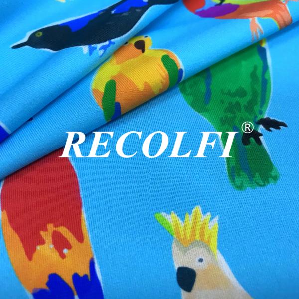 Poly Transfer Printing Custom Knit Fabric , Bottoms Briefs Solid Knit Fabric