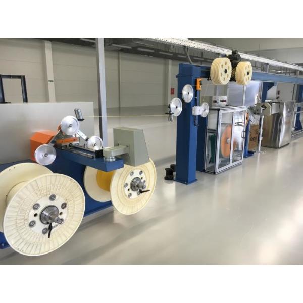 Производственная линия оптического кабеля Φ0.25±0.05mm для кабеля сети крытого на открытом воздухе