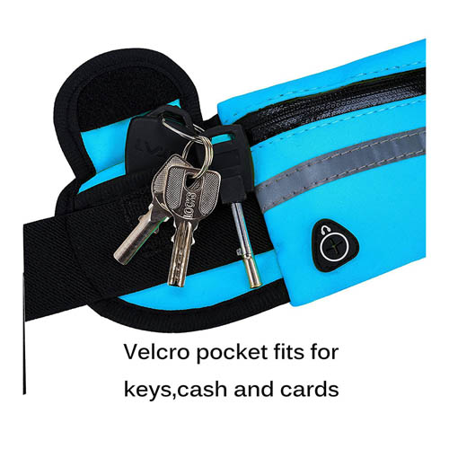 Пакет талии пояса изготовленных на заказ регулируемых людей идущий с держателем бутылки с водой