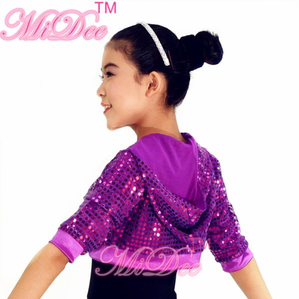Sequins Hoodies Hip Hop Dance Costumes Jacket Street Dance Costumes Performance Competition Sport Jacket Dresses