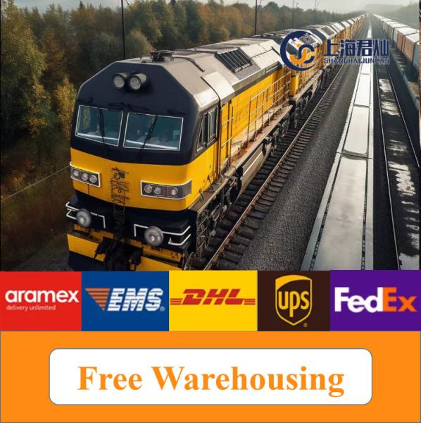 China to Bahrain Russia Kazakhstan Cheap freight train door to door transport