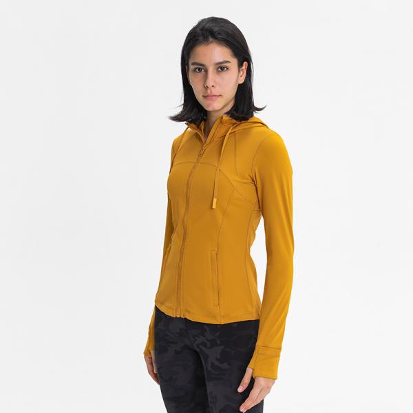 Молния куртка Hoodie Drawstring 150 gsm с разминкой Джерси кармана облегченной