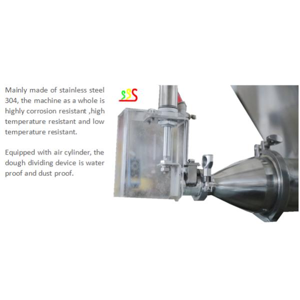 304 Stainless Steel 1000pcs/Hour Tortilla Production Line With PTFE Belt