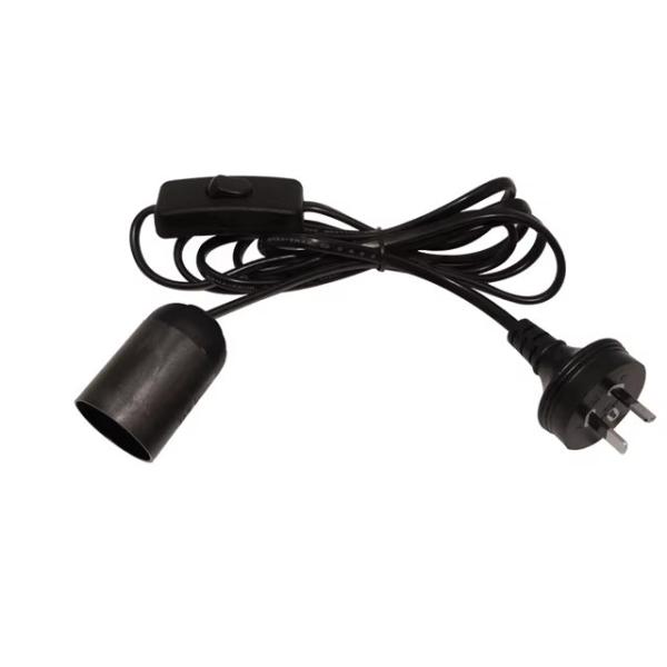 AU Plug to E27 Convertisseur de prise de lampe, 303 Adaptateur d' ampoule commutateur 250V 10A pour ventilateur de plafond / luminaire