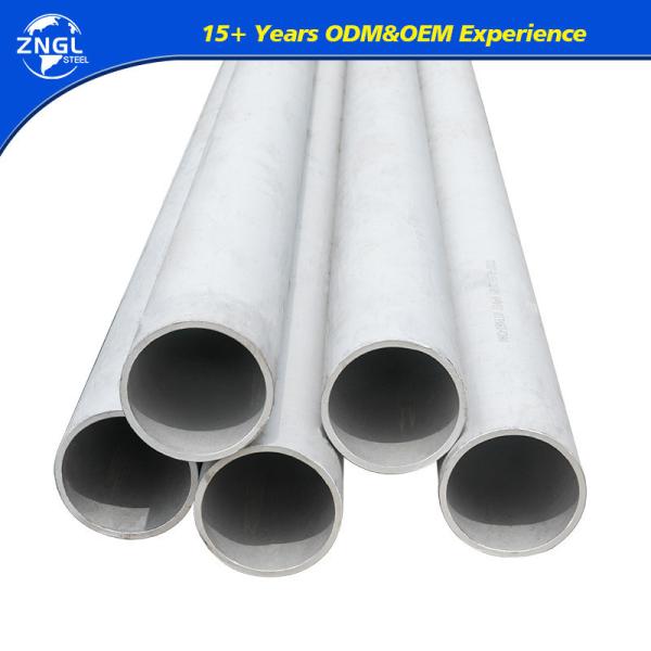 Hot Rolled Stainless Steel Pipes ASTM AISI 201 304 316 316L 430 Pickling Ba 2b Bright Polish Seamless / Welded for Building Materials
