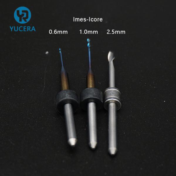 Tungsten Carbide Imes Icore Dental Milling Burs For Zirconia PMMA