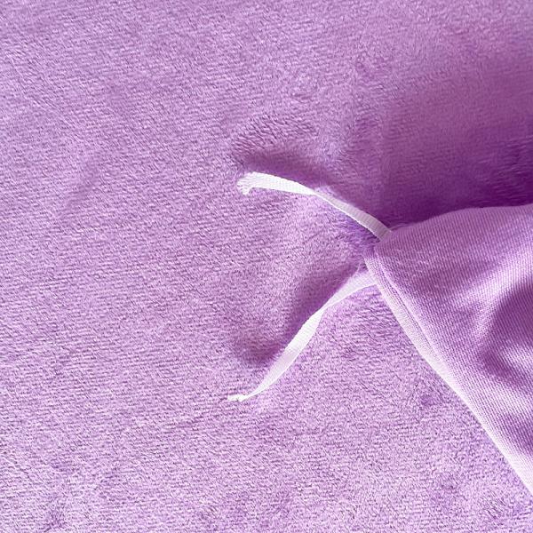 Двойная королева король твердый цвет утолщенный теплый винк бархатный 4 шт.