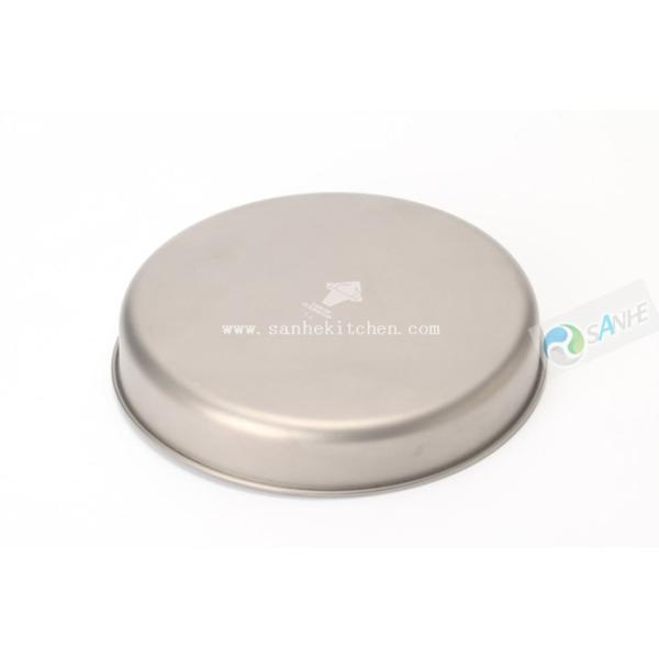 Titanium backpacking cooking plate, outdoor camping plate