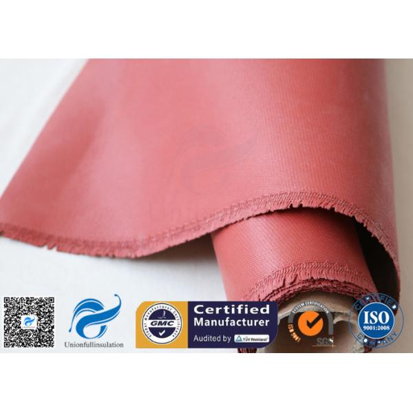 Tampas à prova de fogo revestidas da protecção contra o calor de pano da fibra de vidro do silicone de 750 graus