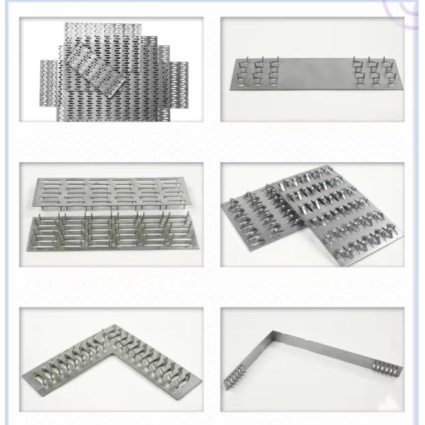 Truss Nail Plate,Truss Plates 4x6 Inch, Pronged Truss Mending Plate with Nail Teeth, Mending Plates for Wood Roofing