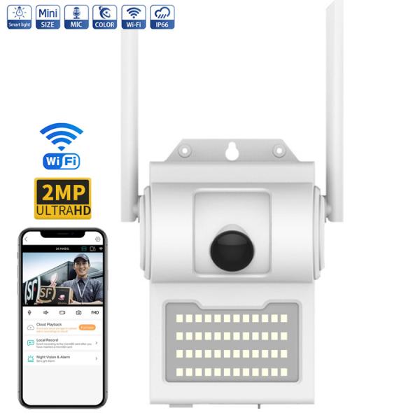 48 Lights Wifi Smart Camera 2MP For Outside Garage Yard Patio