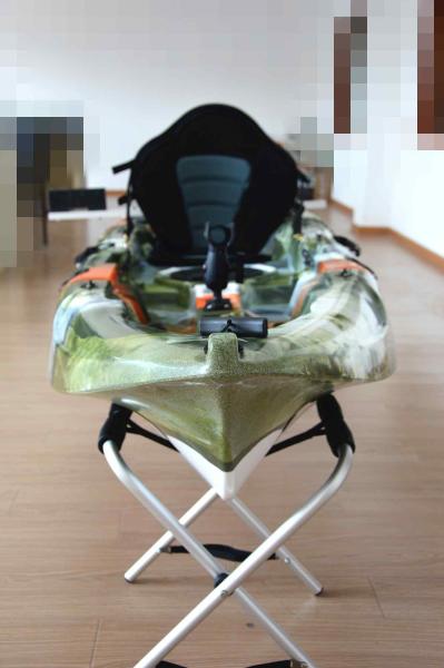 LLDPE  Touring Battery Powered Kayak , Short Shaft Trolling Motor Kayak Well Balanced