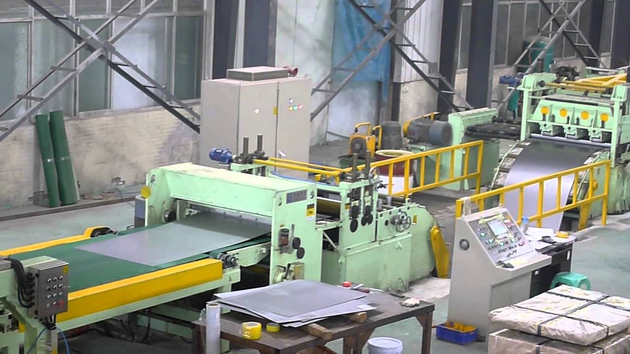 Миниая сталь разрезая линии, быстрый ход обрабатывала изделие на определенную длину линия машина