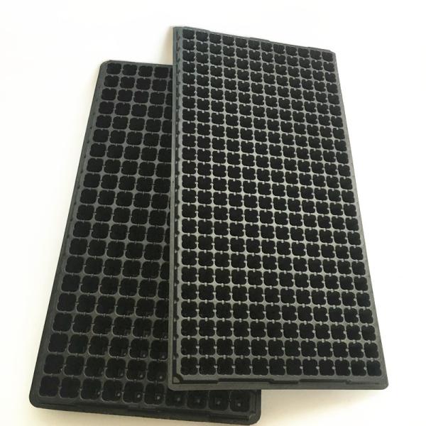 105 Cavity PS 1mm Plastic Seedling Tray 5cm Deep Vegetable Growing Trays