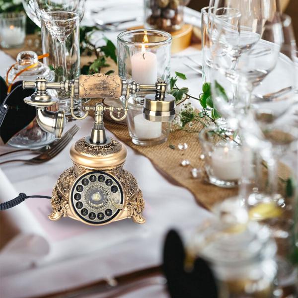 Classic Wedding Phone Guest Book Retro Craftsmanship Audio Wedding Guestbook For Couples