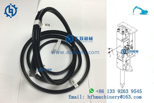 Rubber Furukawa Hydraulic Seals Element Excavator Hammer Cylinder Nitrogen Sealing