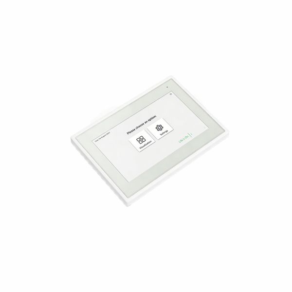 MTN6260-7770 SpaceLogic KNX Touch IP 7 Smart Touch Screen White WiFi OTAU 24V DC