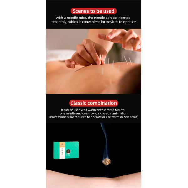 Different Sizes Massage Odm Disposable Acupuncture Needles Silver Plating Sterile