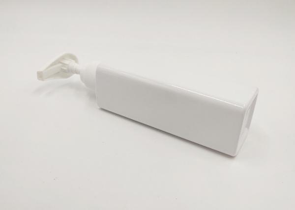 White Color Square Lotion Bottle With Lotion Pump