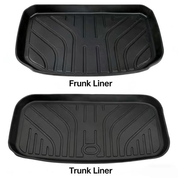 TPE Front Trunk & Rear Cargo Mat Non-Slip Waterproof Storage Liner Floor Pad for BYD Seal EV 2022-2026 Car Accessories