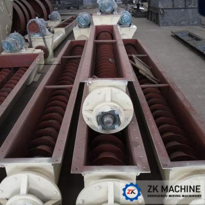 Confiança alta horizontal do transporte de parafuso de Shaftless para a indústria ambiental