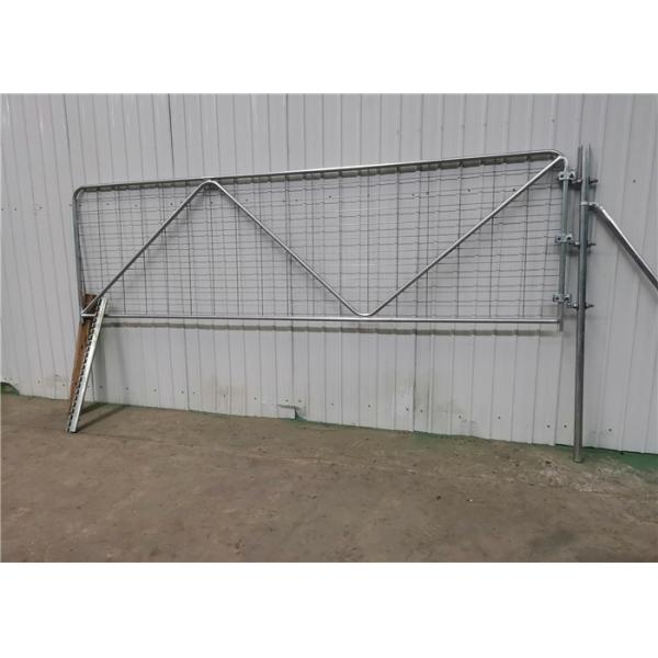 Puertas de valla de granja de 12 pies galvanizadas en caliente tipo N
