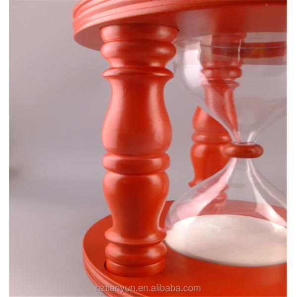 15 24 heures 60minuets poncent le sablier, minuteries antiques de sable de sablier