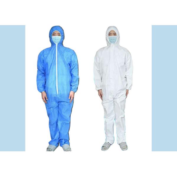 BFE 90% Disposable SMS Coveralls With Elastic Wrist