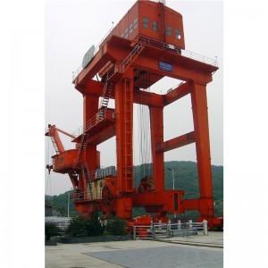 Large Lifting Capacity Portal Gantry Crane Type Gate with Hoist 630 KN Low Speed