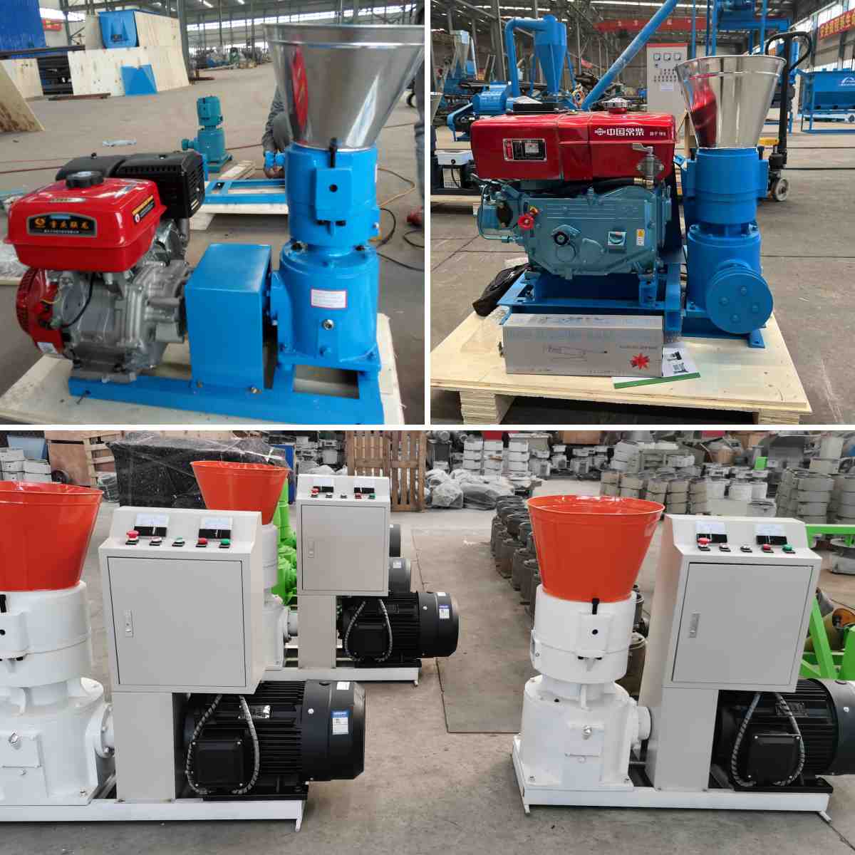 дизель емкости 80-1000kg/управляемая мотором лепешка питания машины лепешки корма для животных филируют легкое приводятся в действие делать питания птицы