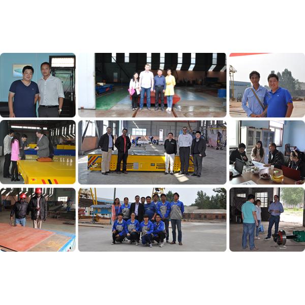 Отделяемые стальные электрические сверхмощные трейлер завода/вагонетка переноса рельса